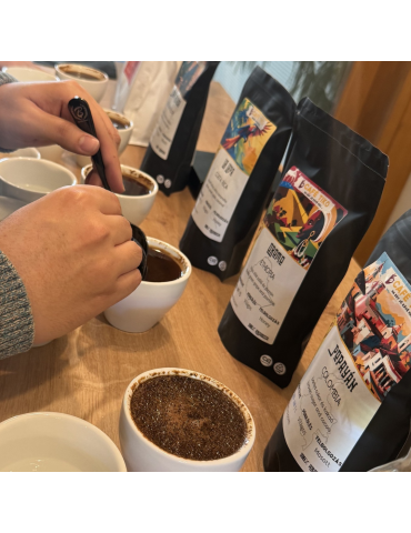 Specialty coffee cupping at Tervezői Pop-Up | December 15th