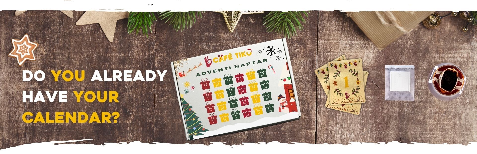 café tiko adventi naptár