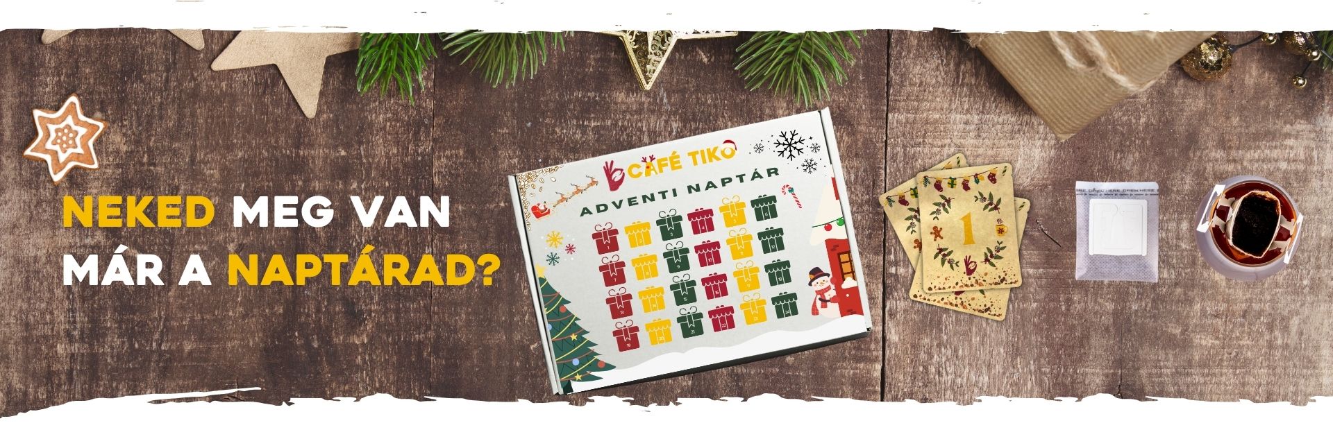 café tiko adventi naptár